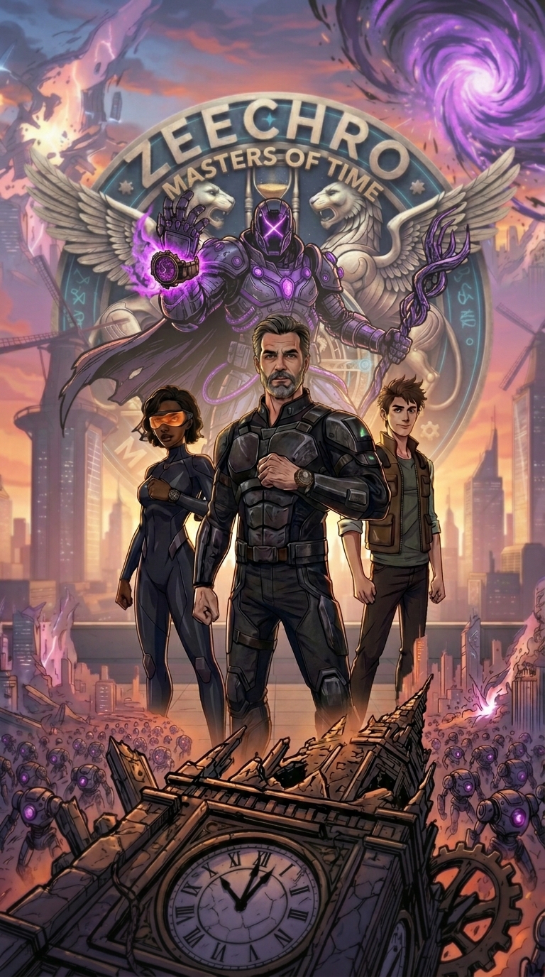 Zeechro Masters of Time Cover Art